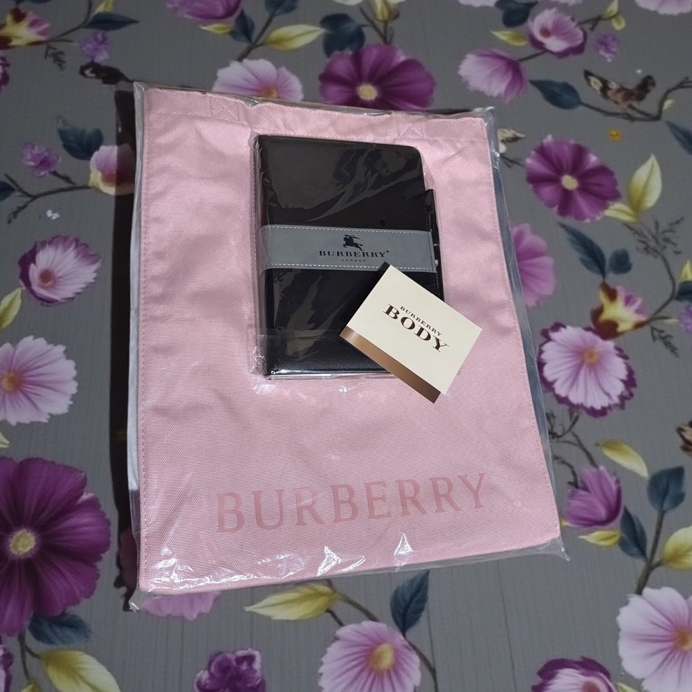 BURBERRY Parfum Sample - HER PINK CANVAS  TOTE - Notebook Journal VIP/GWP